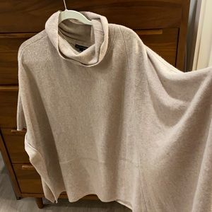 Eileen Fisher Wool Pancho Sweater